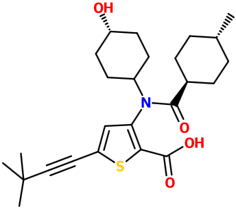 (图片) MC001940 Lomibuvir (VX-222; VCH-222)